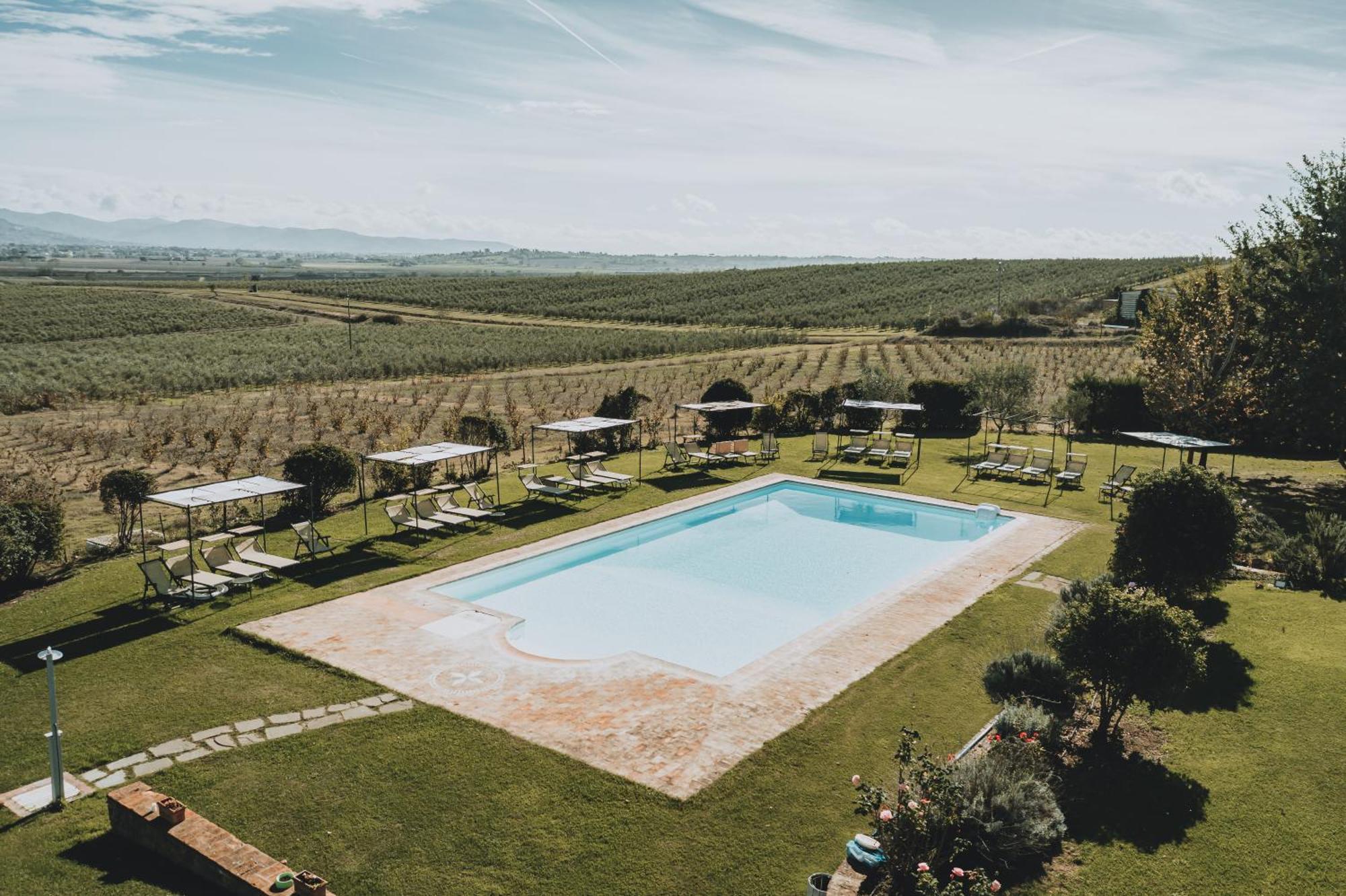 Podere Il Belvedere Su Cortona Castiglion Fiorentino Exterior photo
